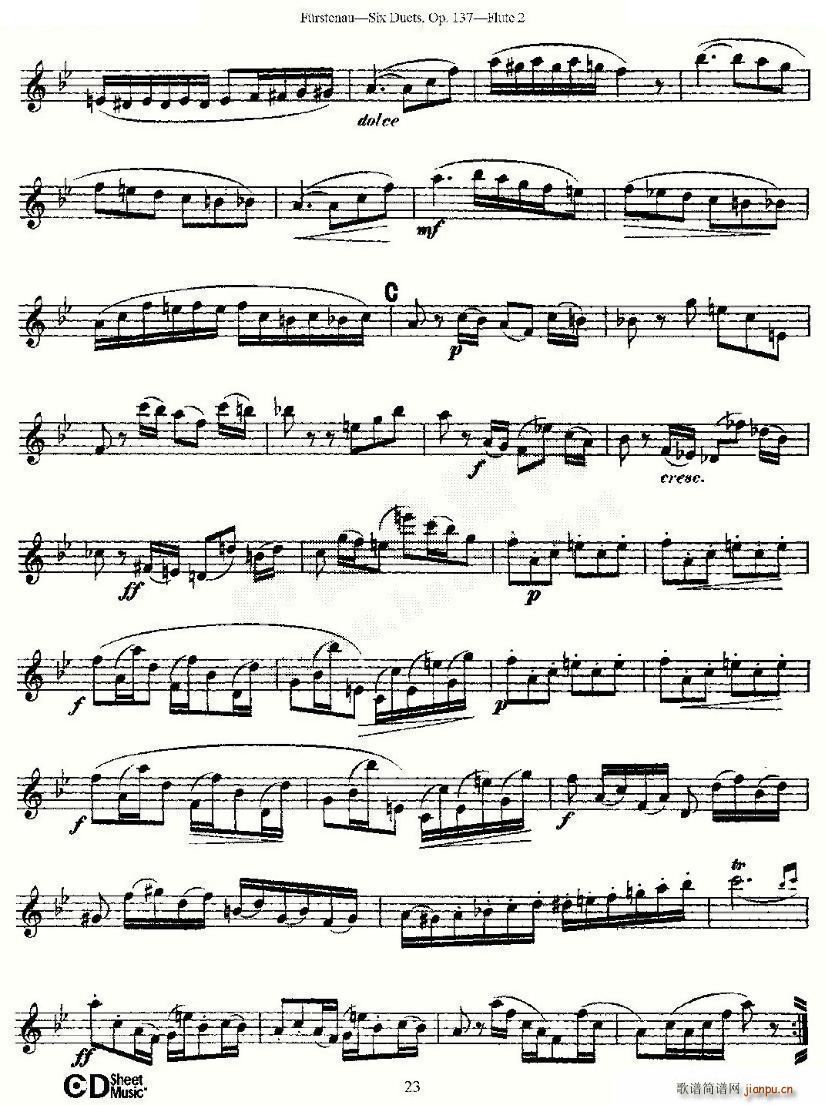 Six Duets Op 137 ֮  Ʒ 137 ͭ()8