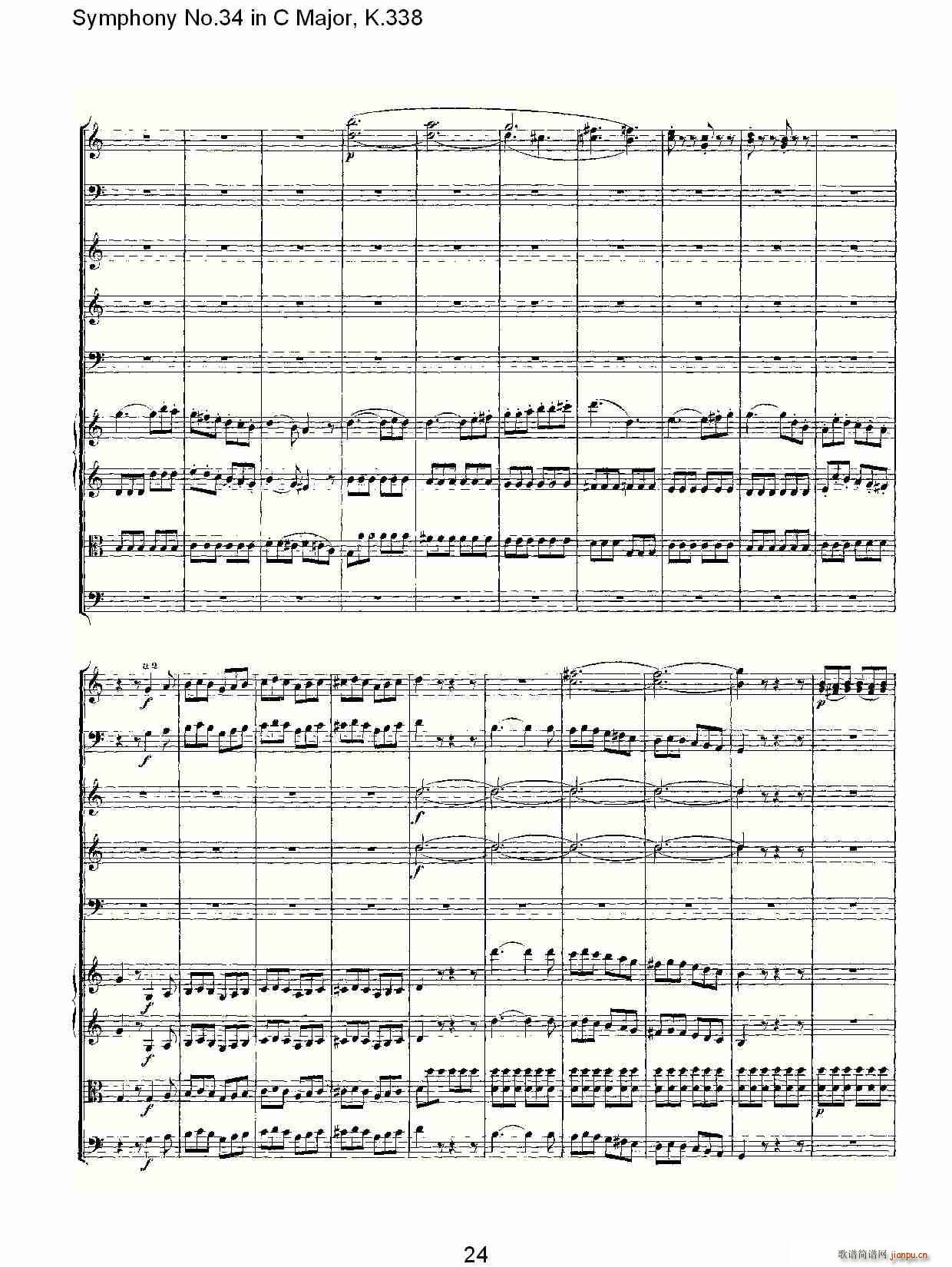 Symphony No.34 in C Major, K.338(ʮּ)24
