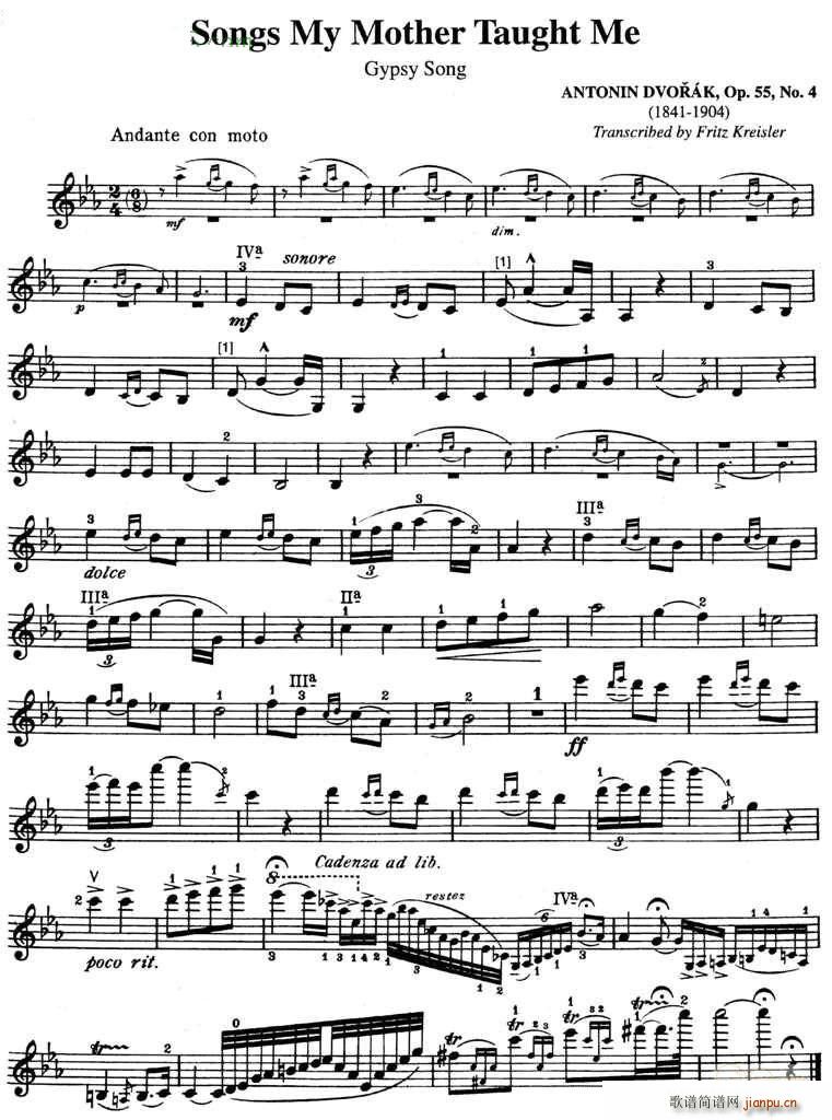 SONGS MY MOTHER TAUGHT ME(ʮּ)1