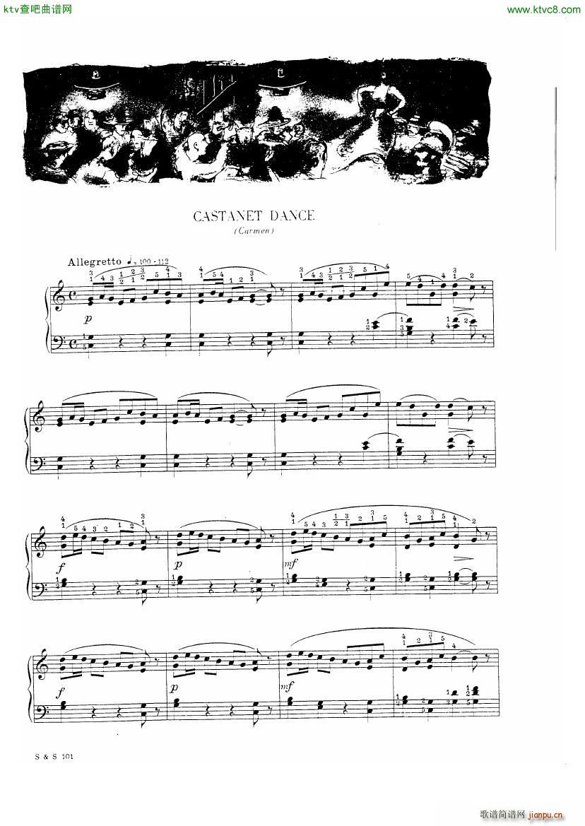 Bizet Godowsky Carmen()22