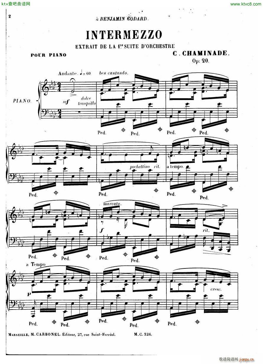 Chaminade 20 Intermezzo()1