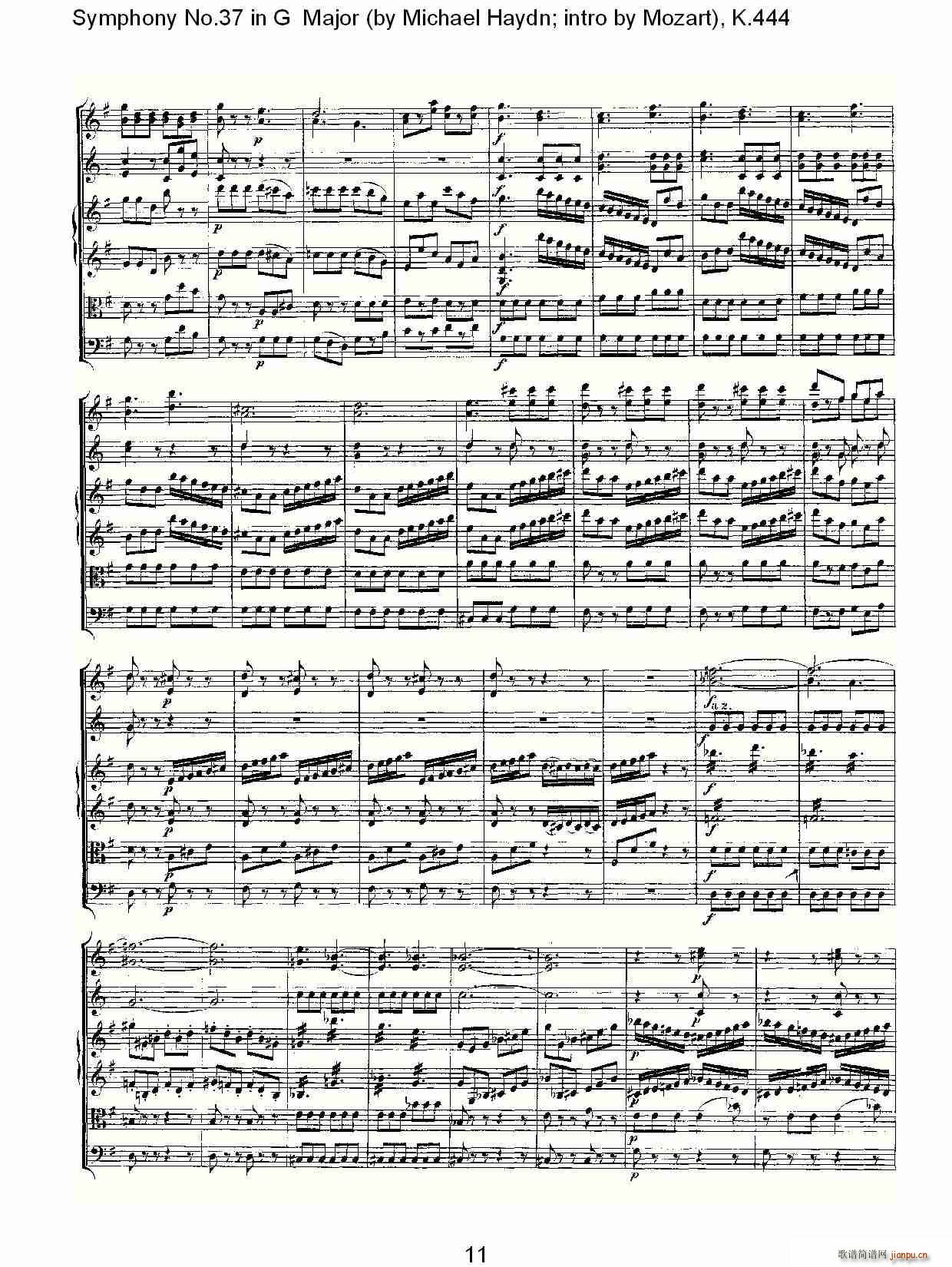 Symphony No.37 in G Major(ʮּ)10