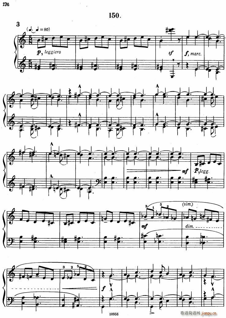 Bartok SZ 107 Mikrokosmos for Piano 140 153()37