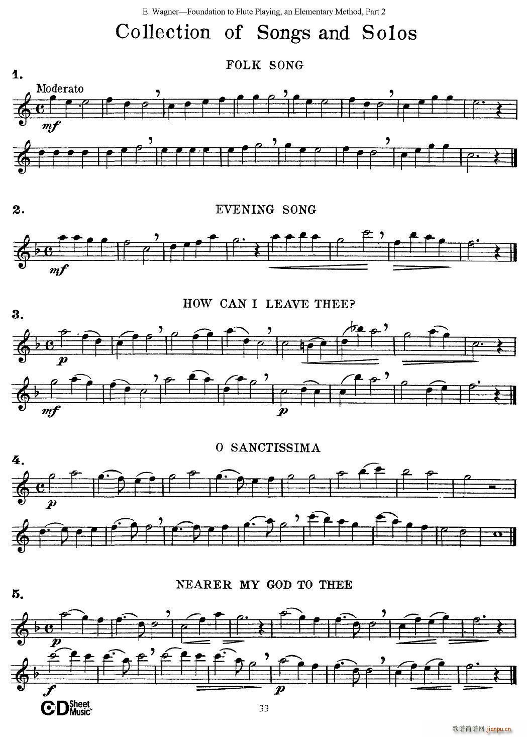 ̳ϰ Collection of Songs and solos ()1