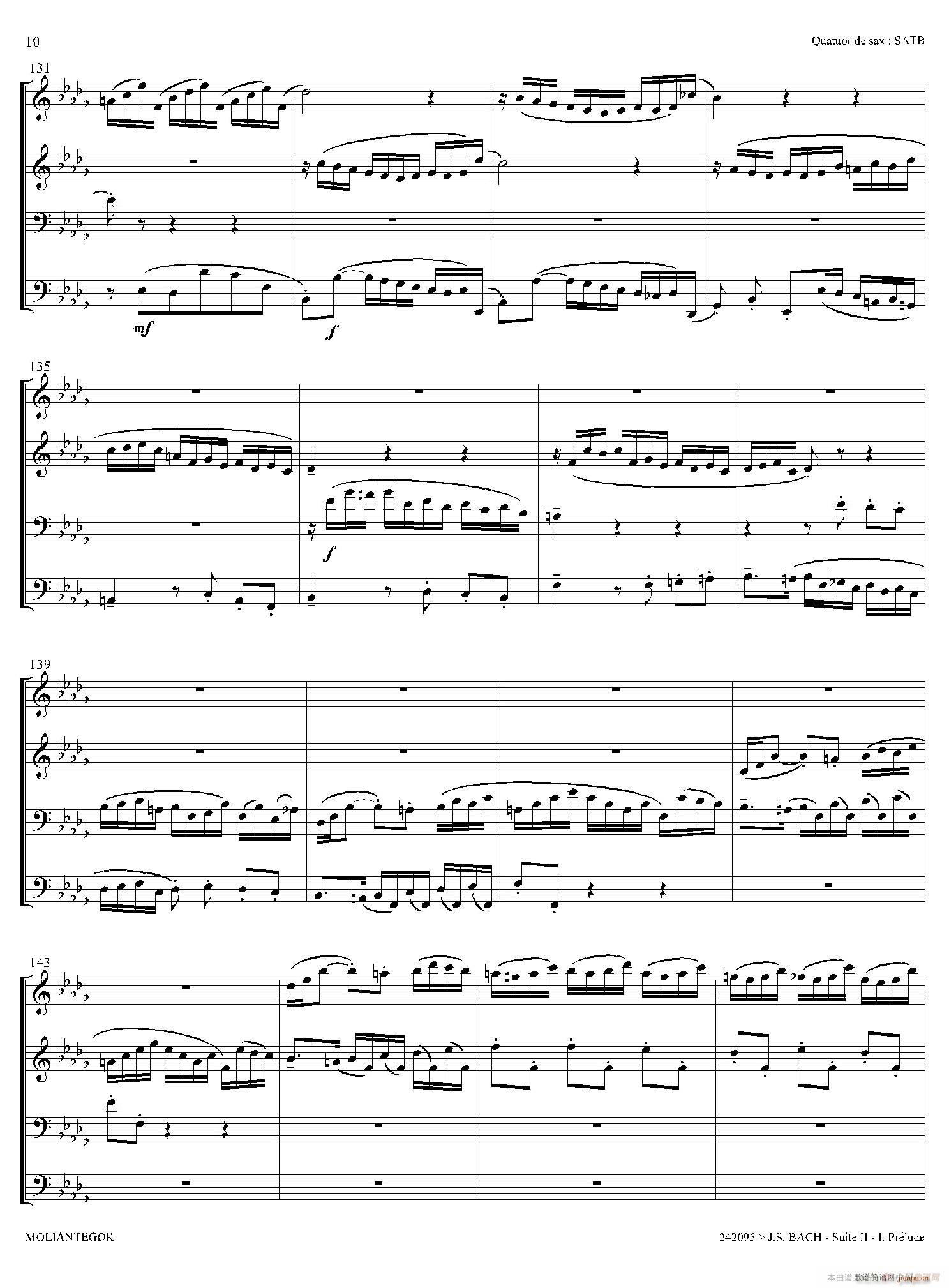 Suite anglaise No 2 BWV 807 ֮ ǰ ()9