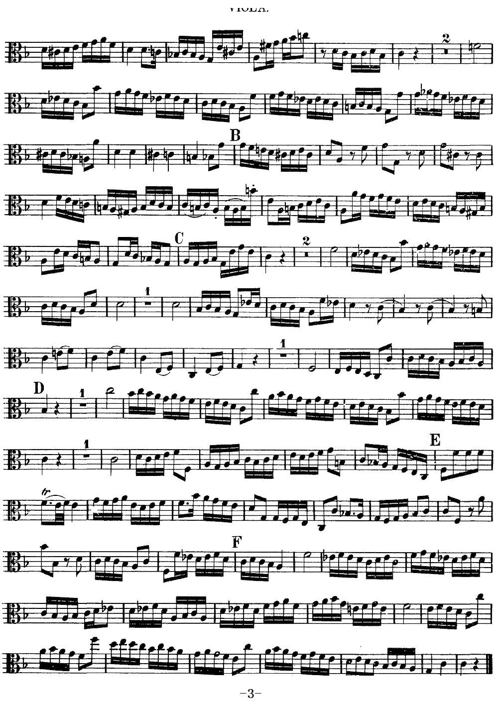 Mozart Quartet No 8 in F Major K 168 Viola(ʮּ)3