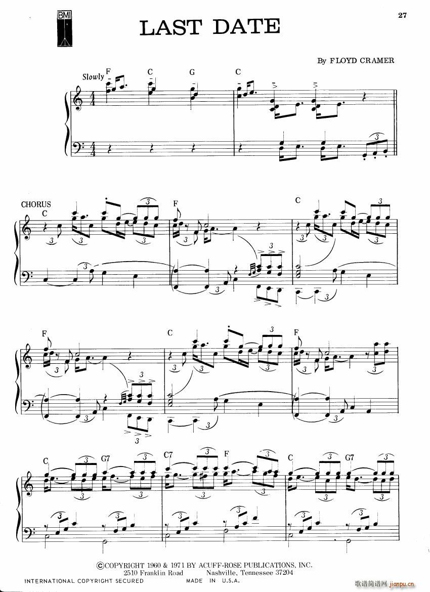Floyd Cramer Hits()23