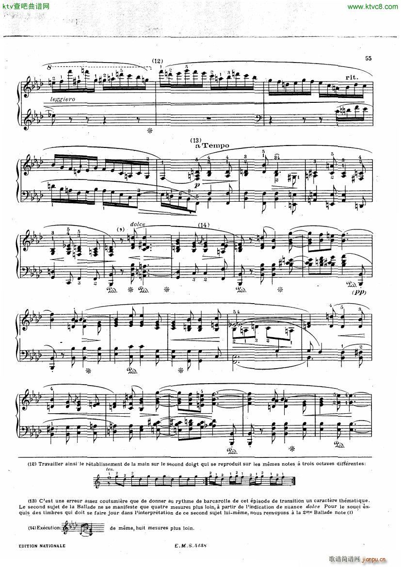 Chopin Cortot 4 Ballades ()14
