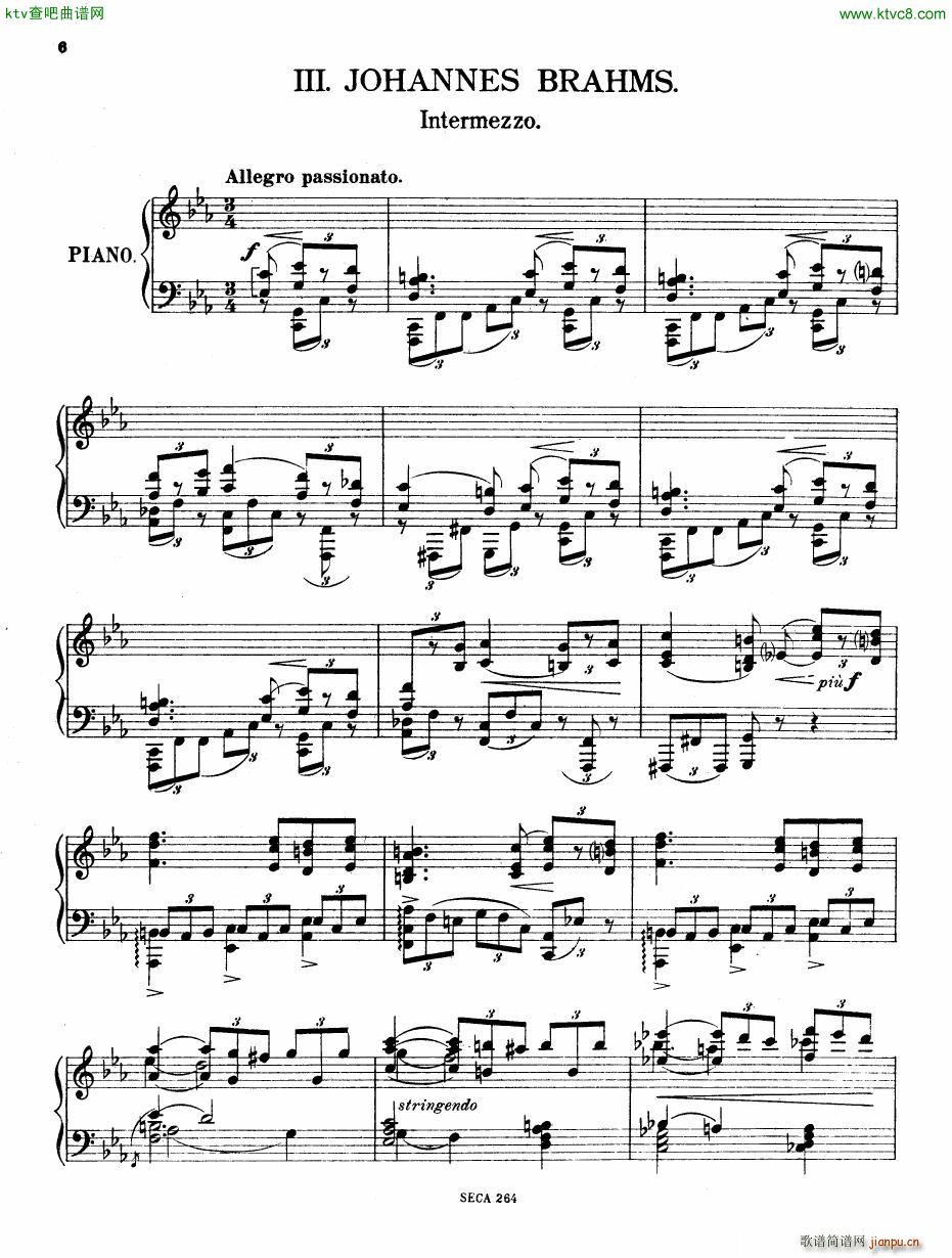 Casella  La Manire de Johannes Brahms piano()1