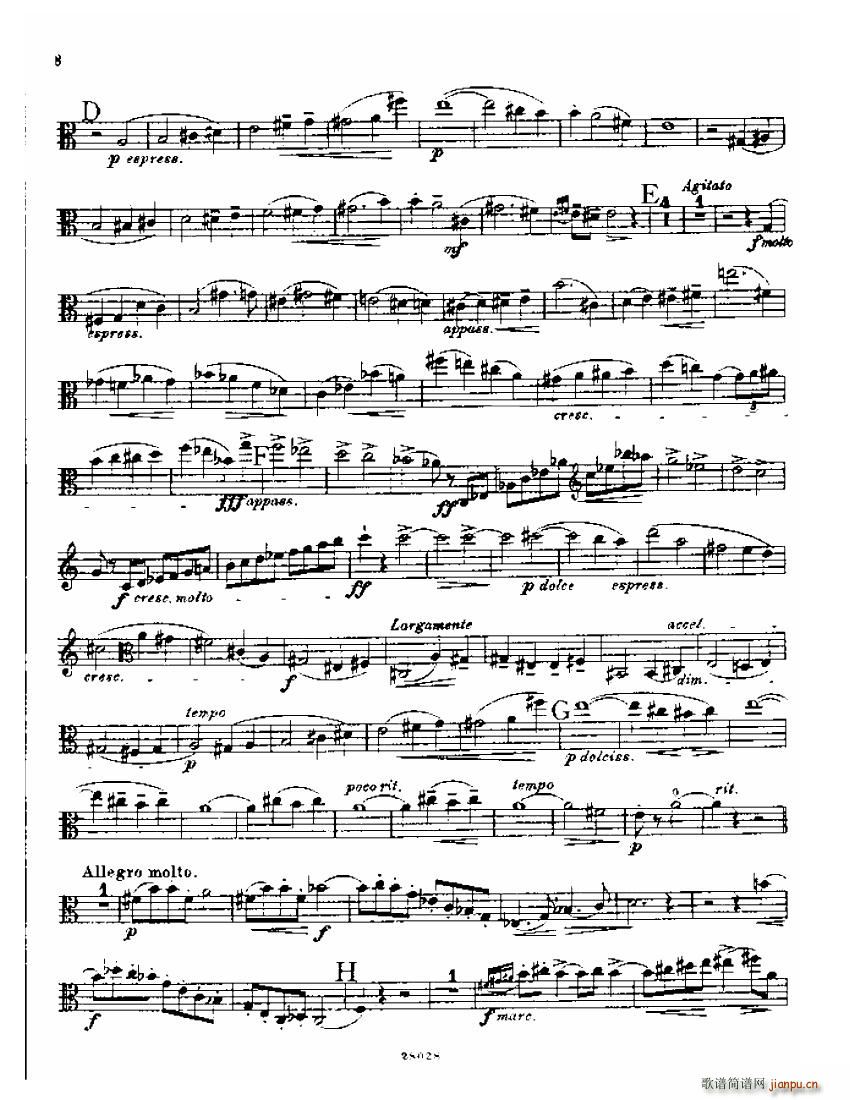 Bowen viola sonata No 1 Va part()8