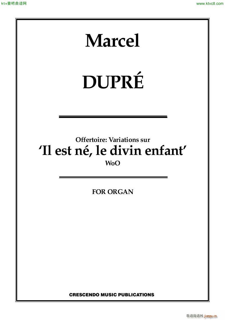 Dupre Il est n organ()1