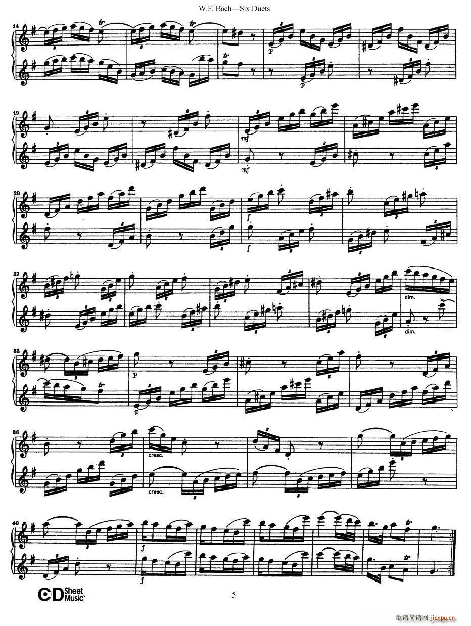 Six Duets(ָ)5