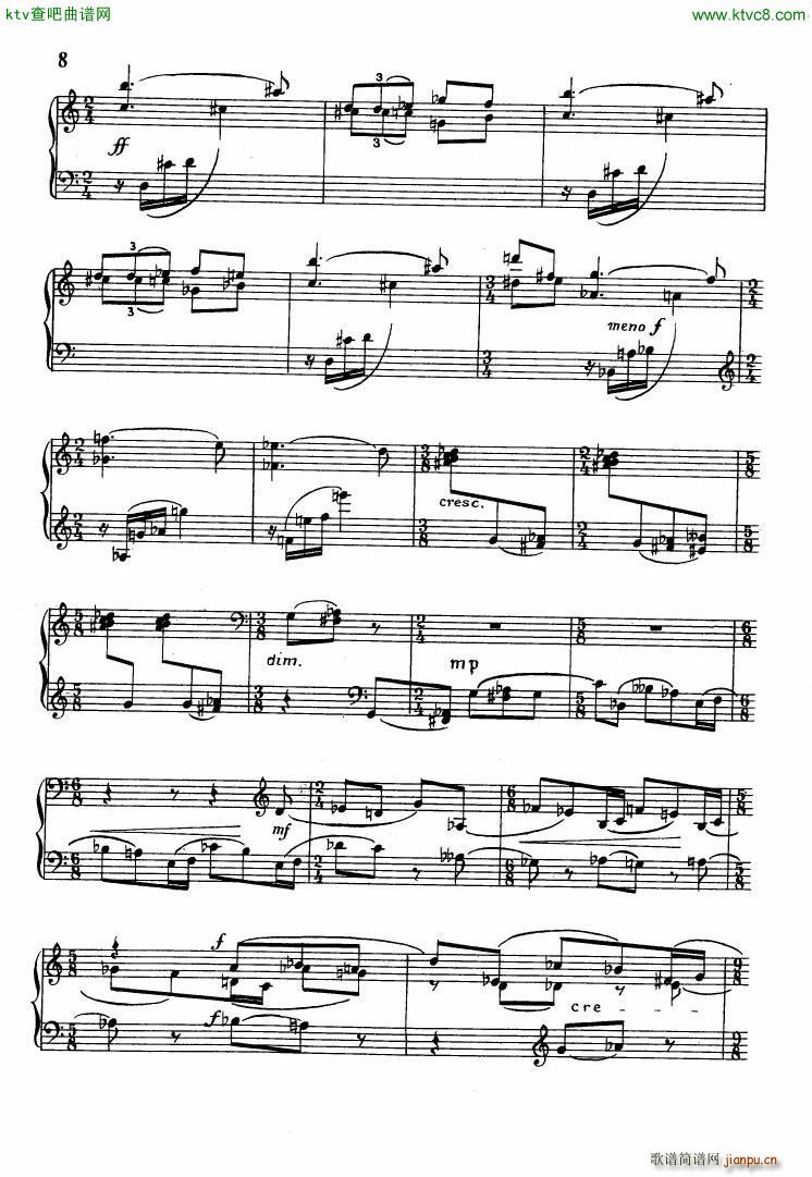 Ferenc Szabo Toccata for Piano()6