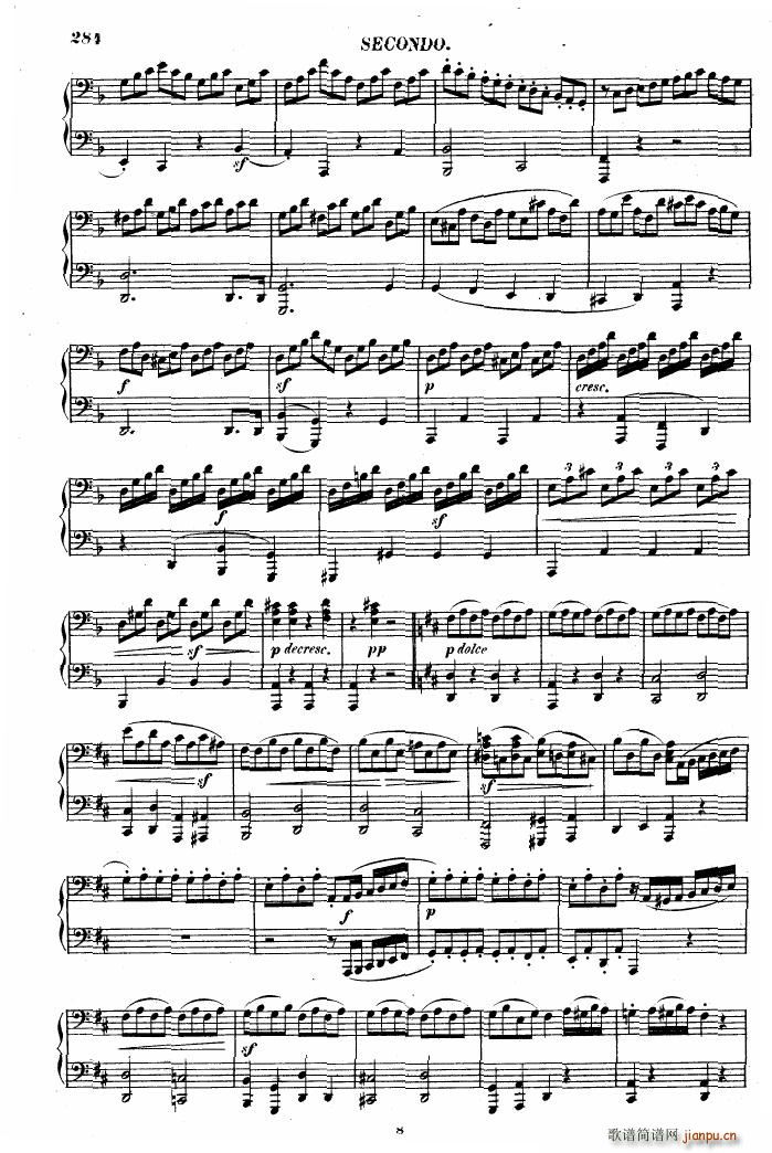 Beethoven op 6 Sonata 2 pno()7
