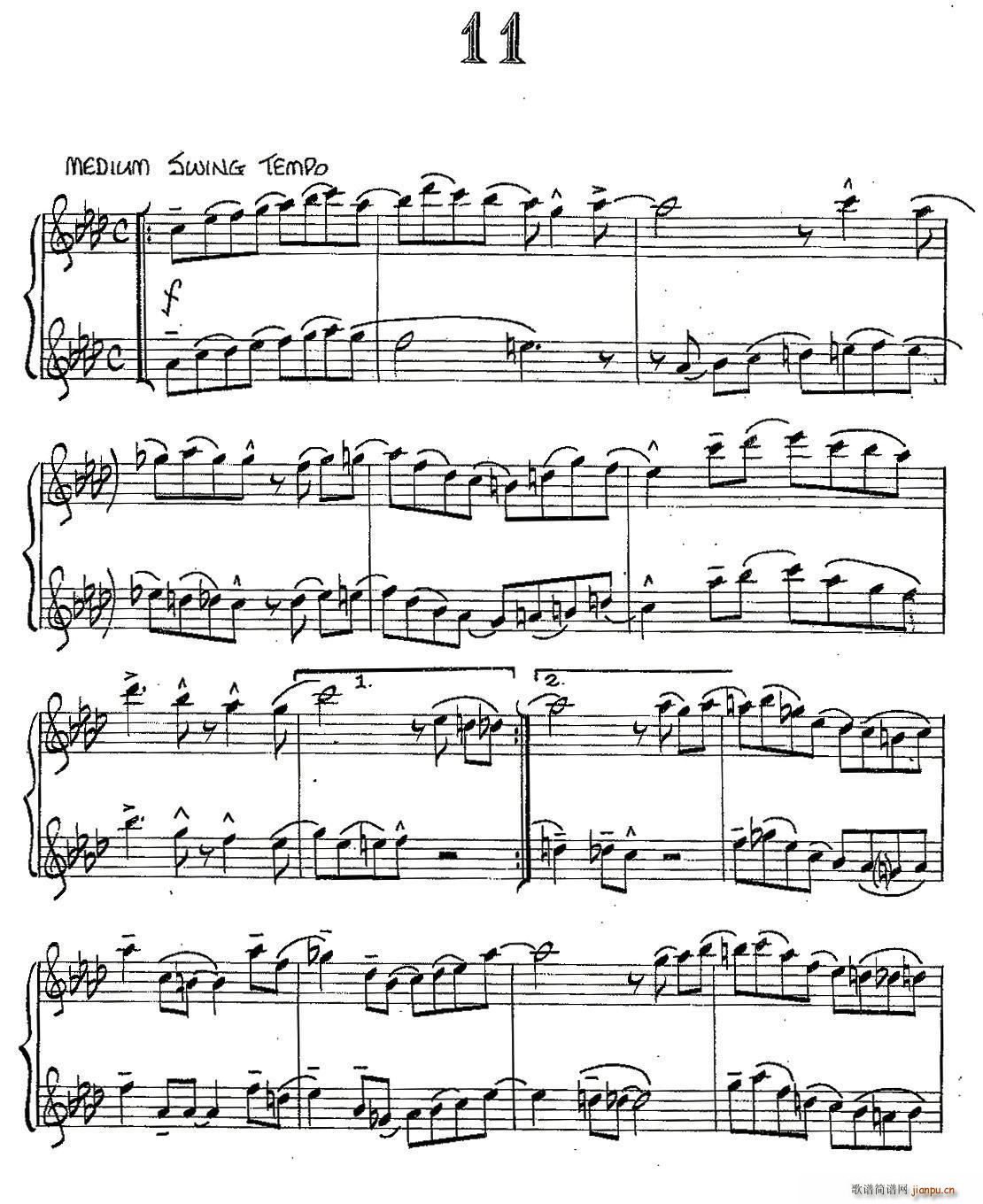 Jazz Conception For Saxophone Duets 11 ()1
