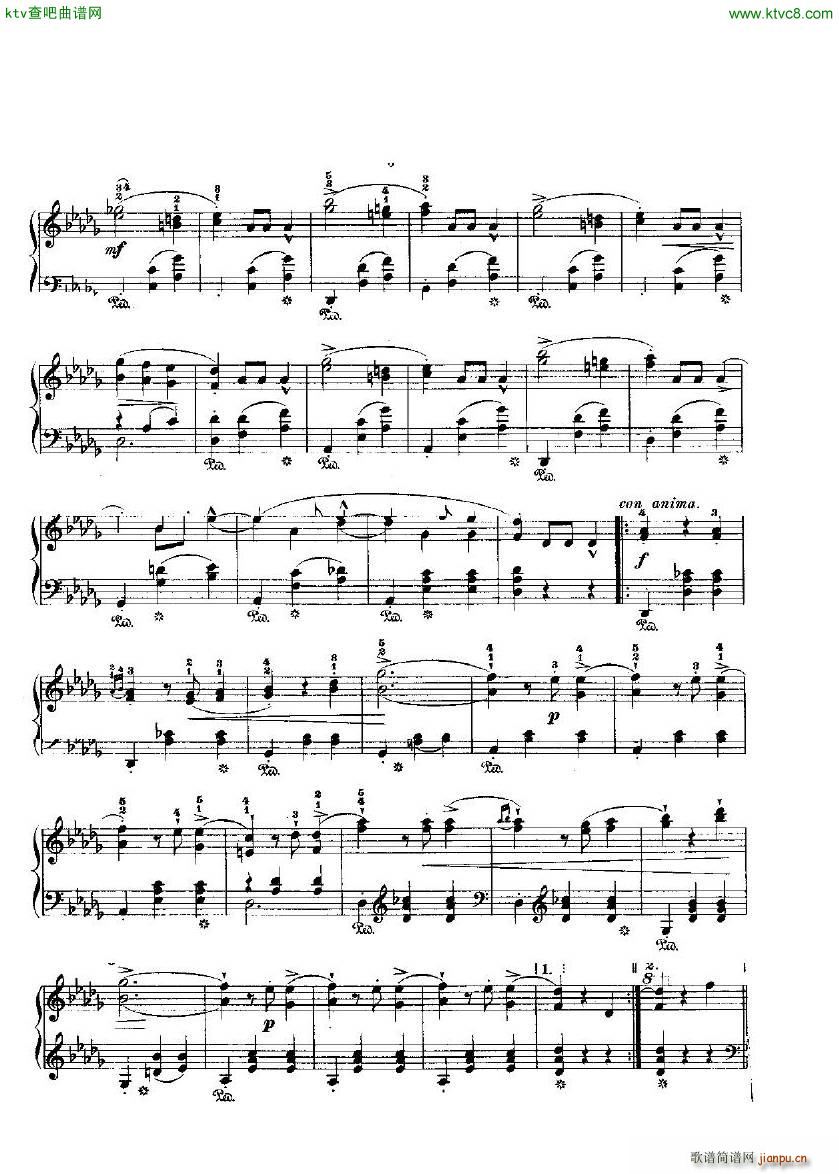 Chopin Valzer op 18 Edizione Paderewski()1