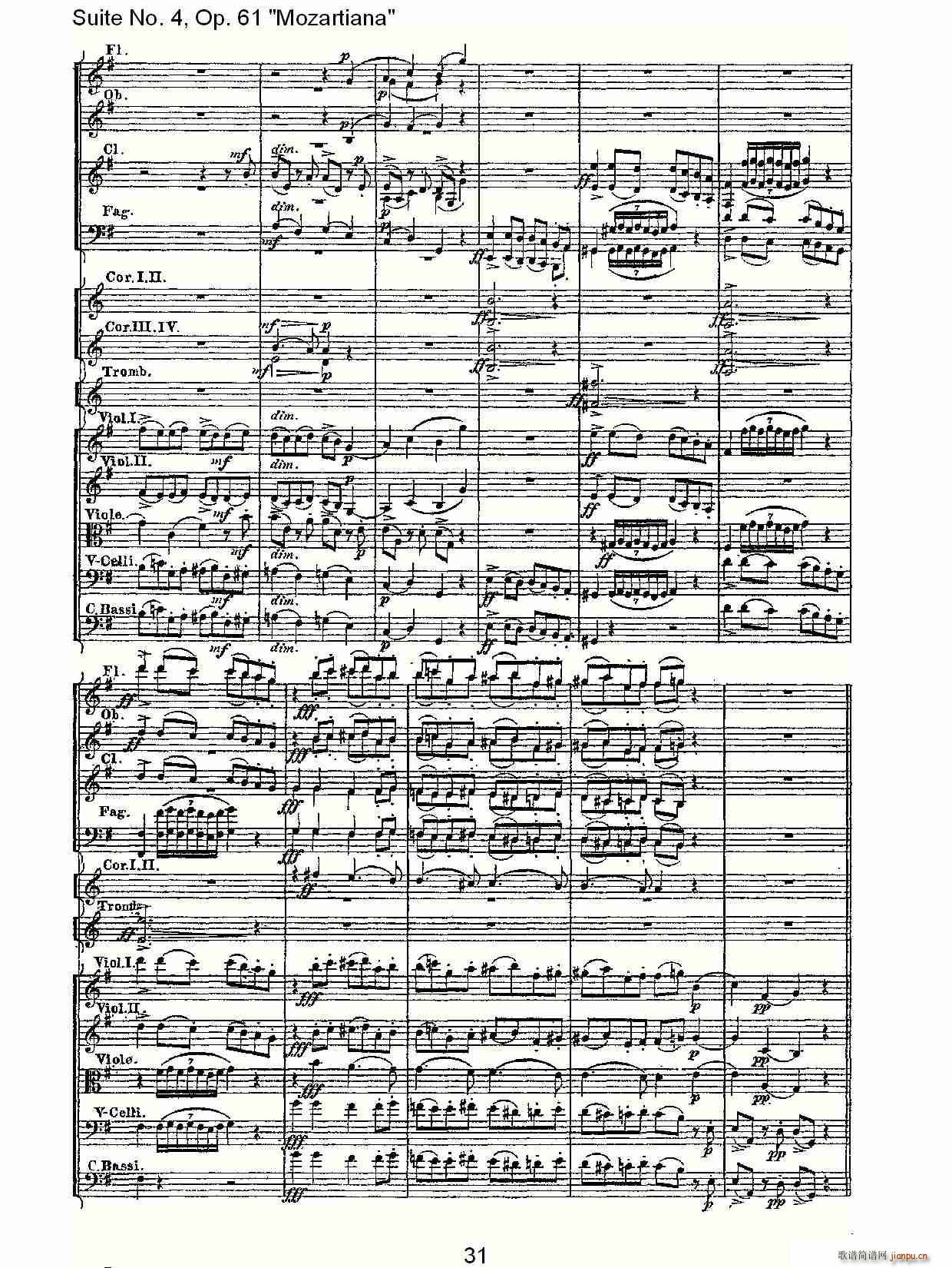 Suite No. 4, Op.61(ʮּ)1