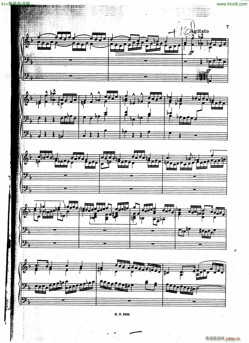 Bach JC Fugue F major on B A C H for organ()6