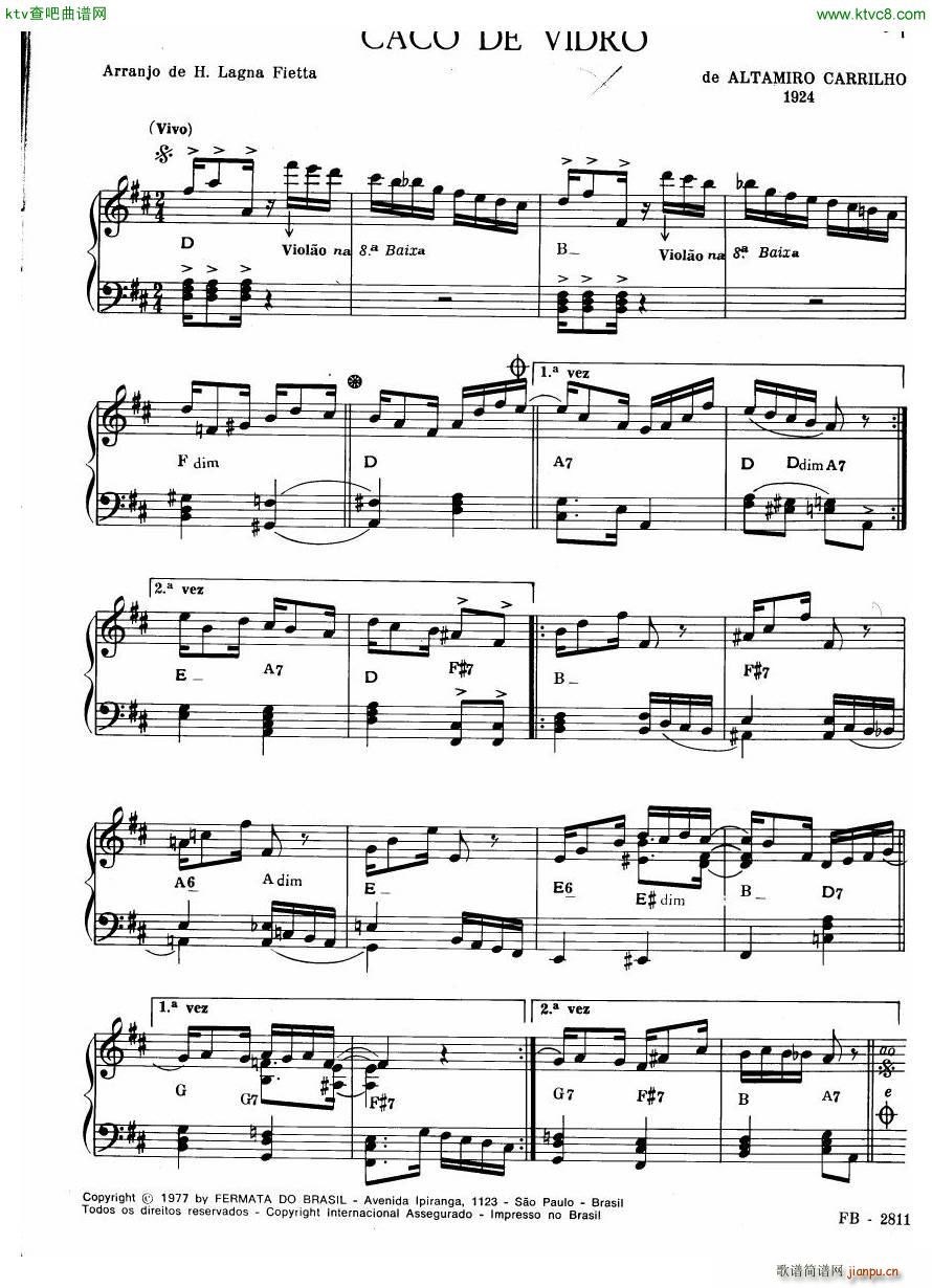 Centenrio do Choro Vol 1 20 Choros Para Piano()9
