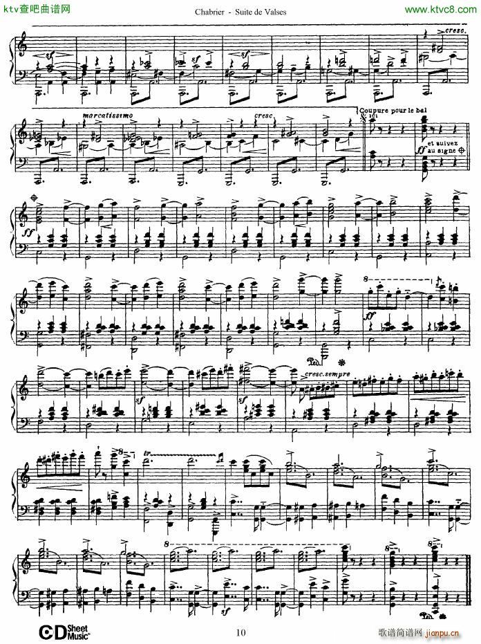 Chabrier Suite de Valses()10