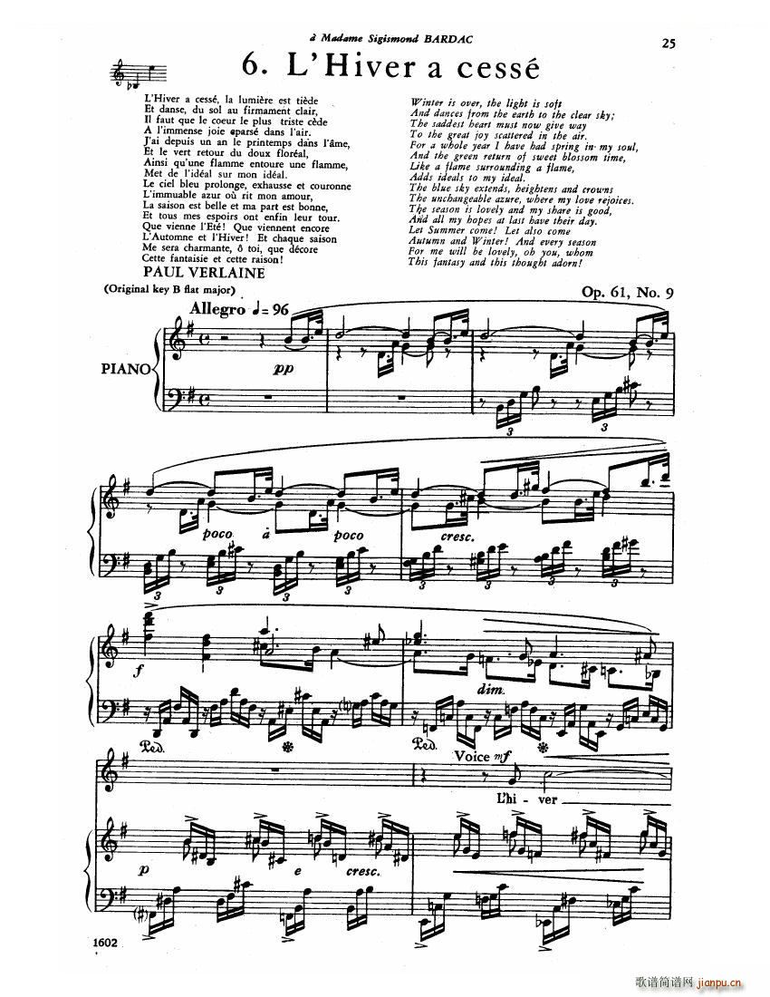Faure 30 Songs һ 30 Songs һ(ʮּ)24