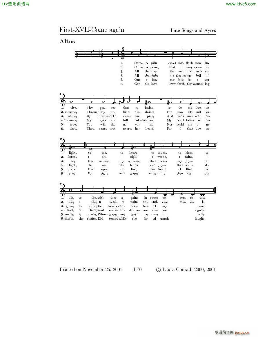 Dowland Lute Music ()26