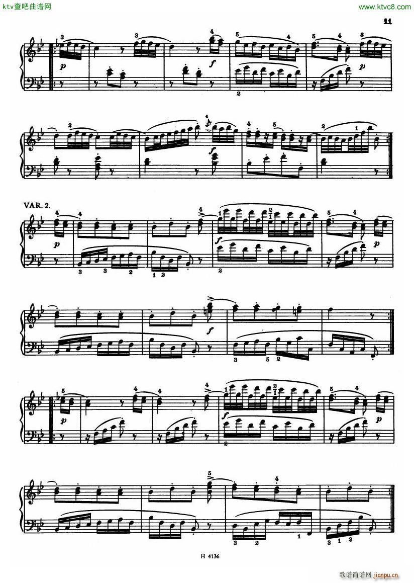 Czech piano variations from 18th century()9