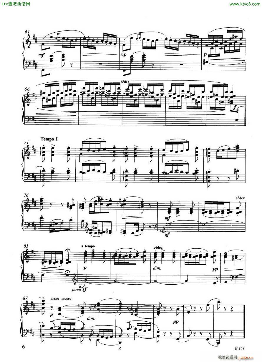 Debussy Danse Bohmienne pfr()3
