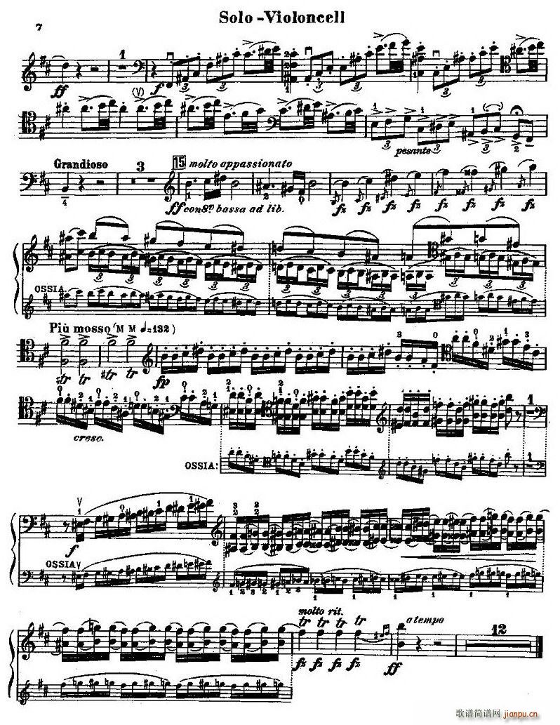 CELLO CONCERTO in B minor()7