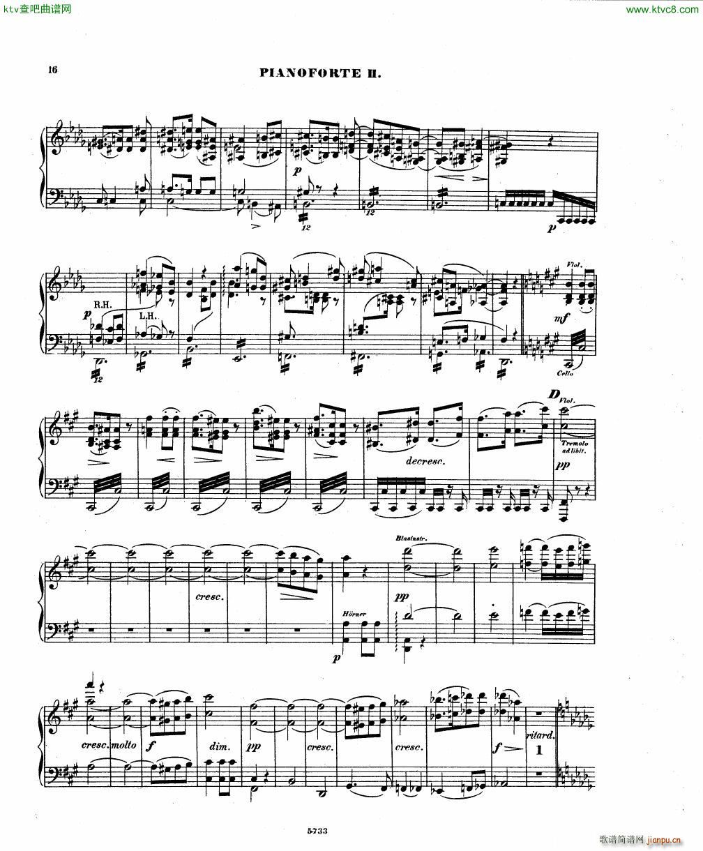 Fuchs Piano concerto Op 27 II()15