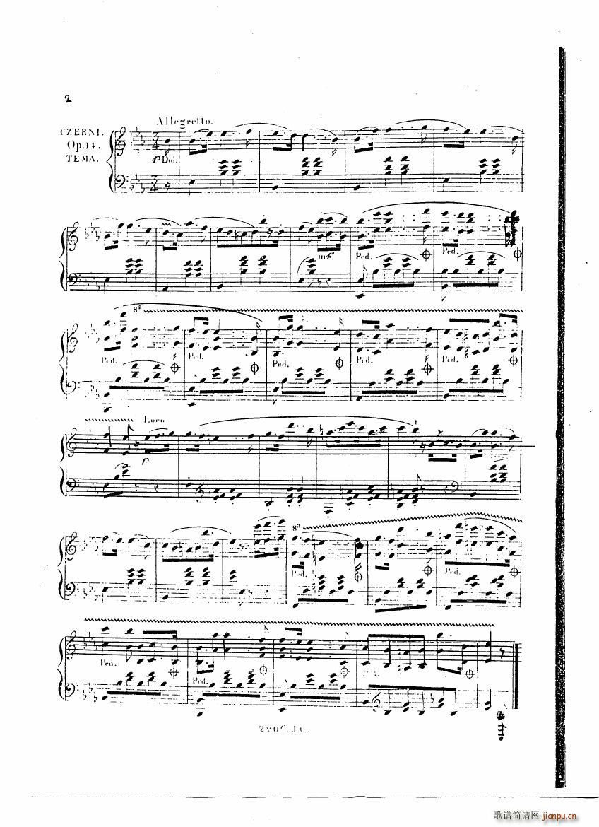 Czerny Variations brillantes()1