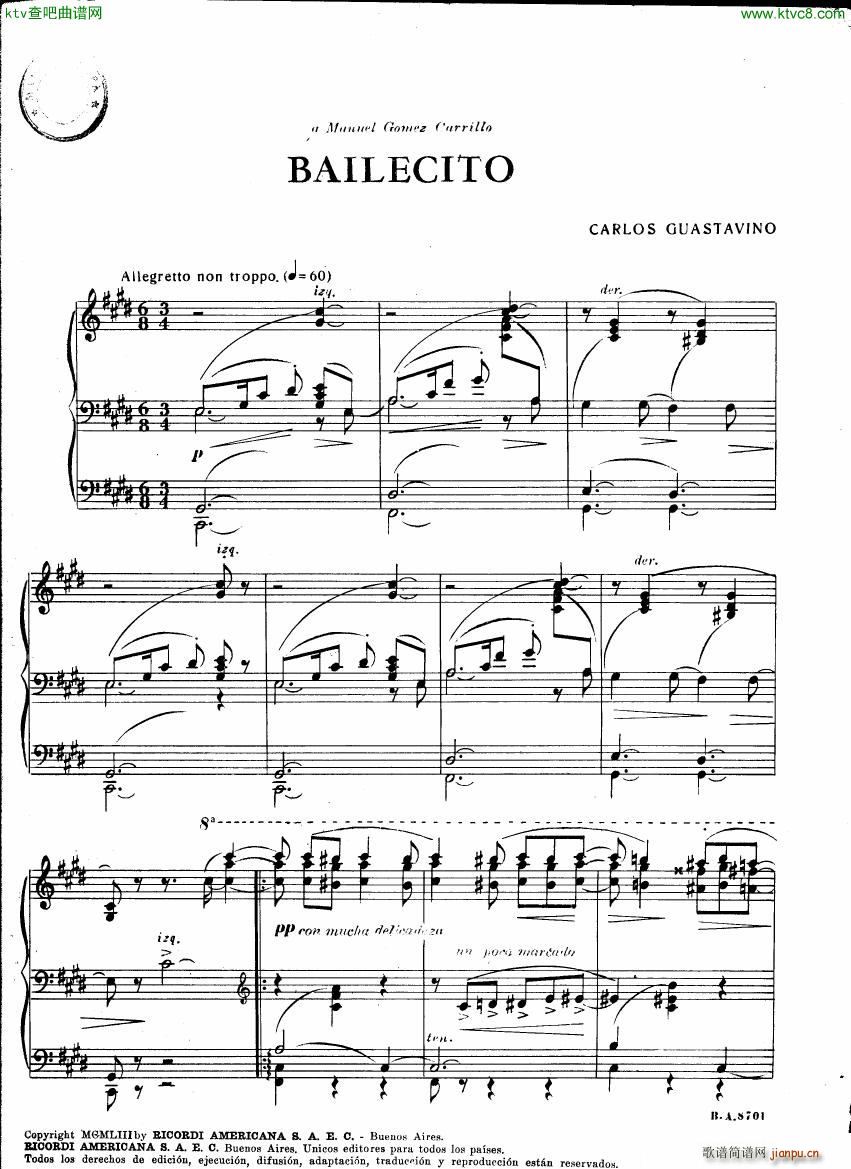 Guastavino Bailecito()1