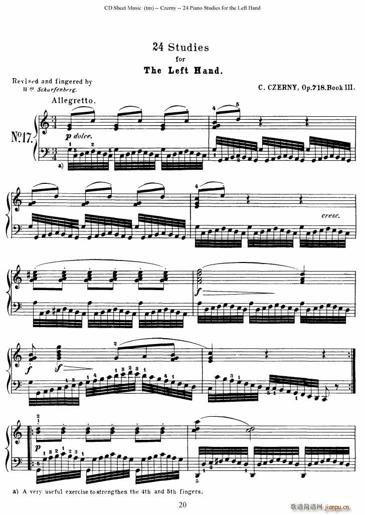 Left Hand Etudes()20