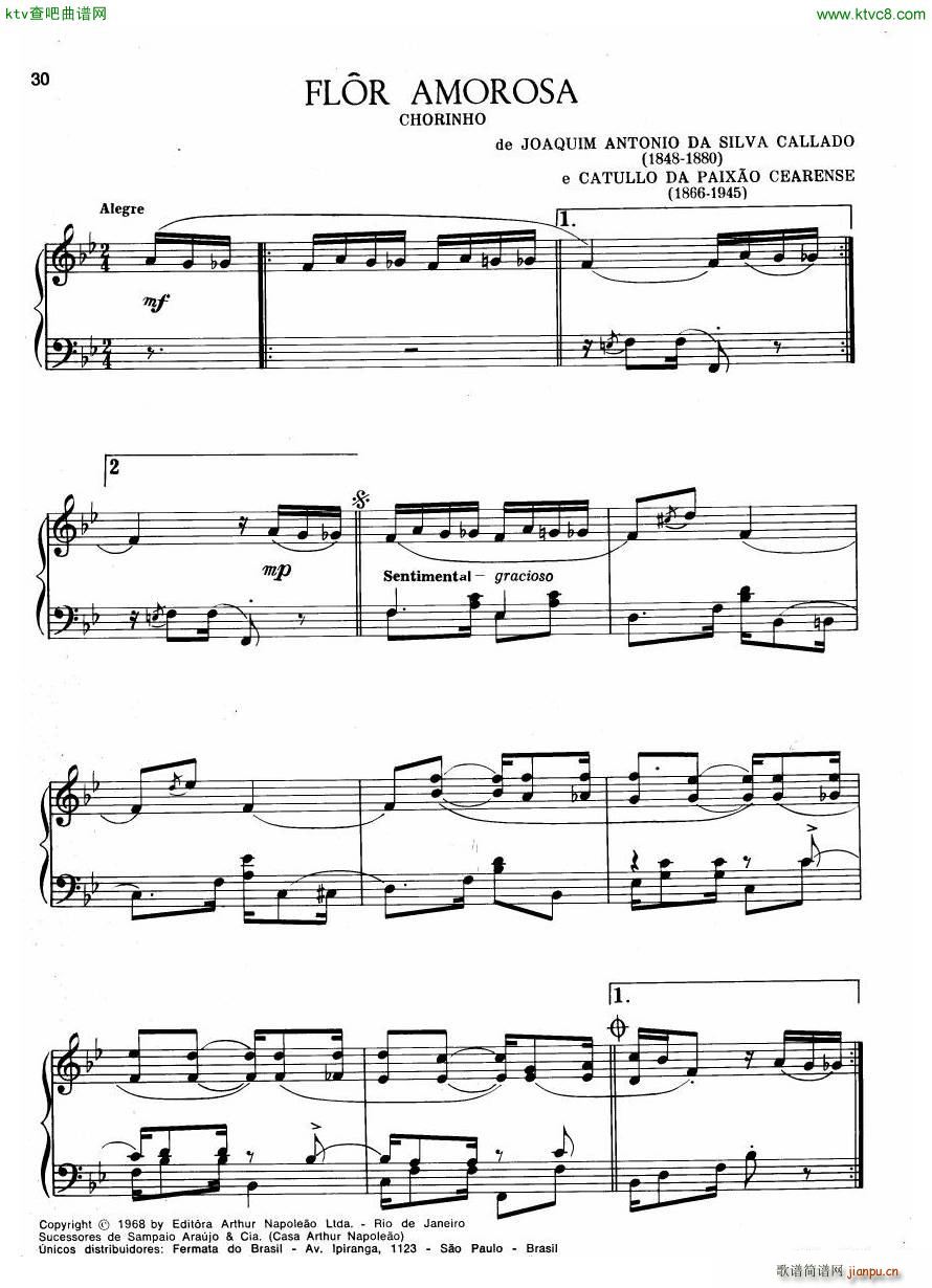 Centenrio do Choro Vol 1 20 Choros Para Piano()29