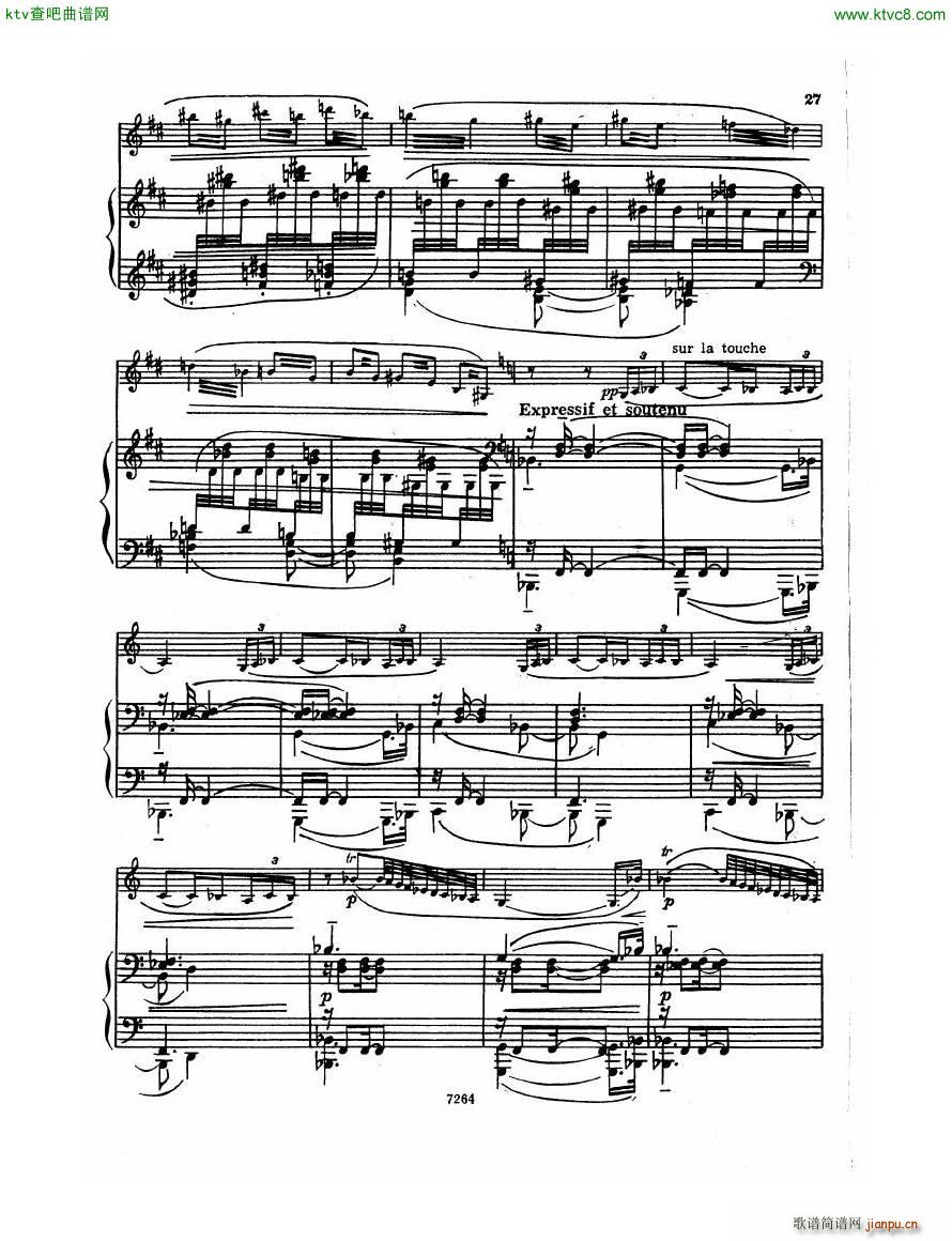 Debussy Violin Sonata Pn()26
