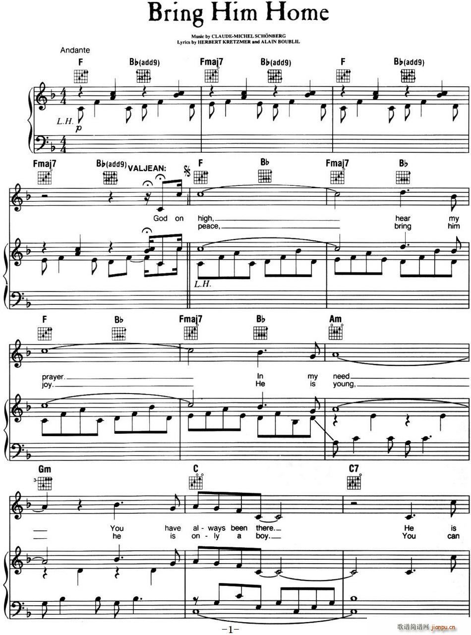 Bring Him Home ־  Les Miserables ѡ(ʮּ)1