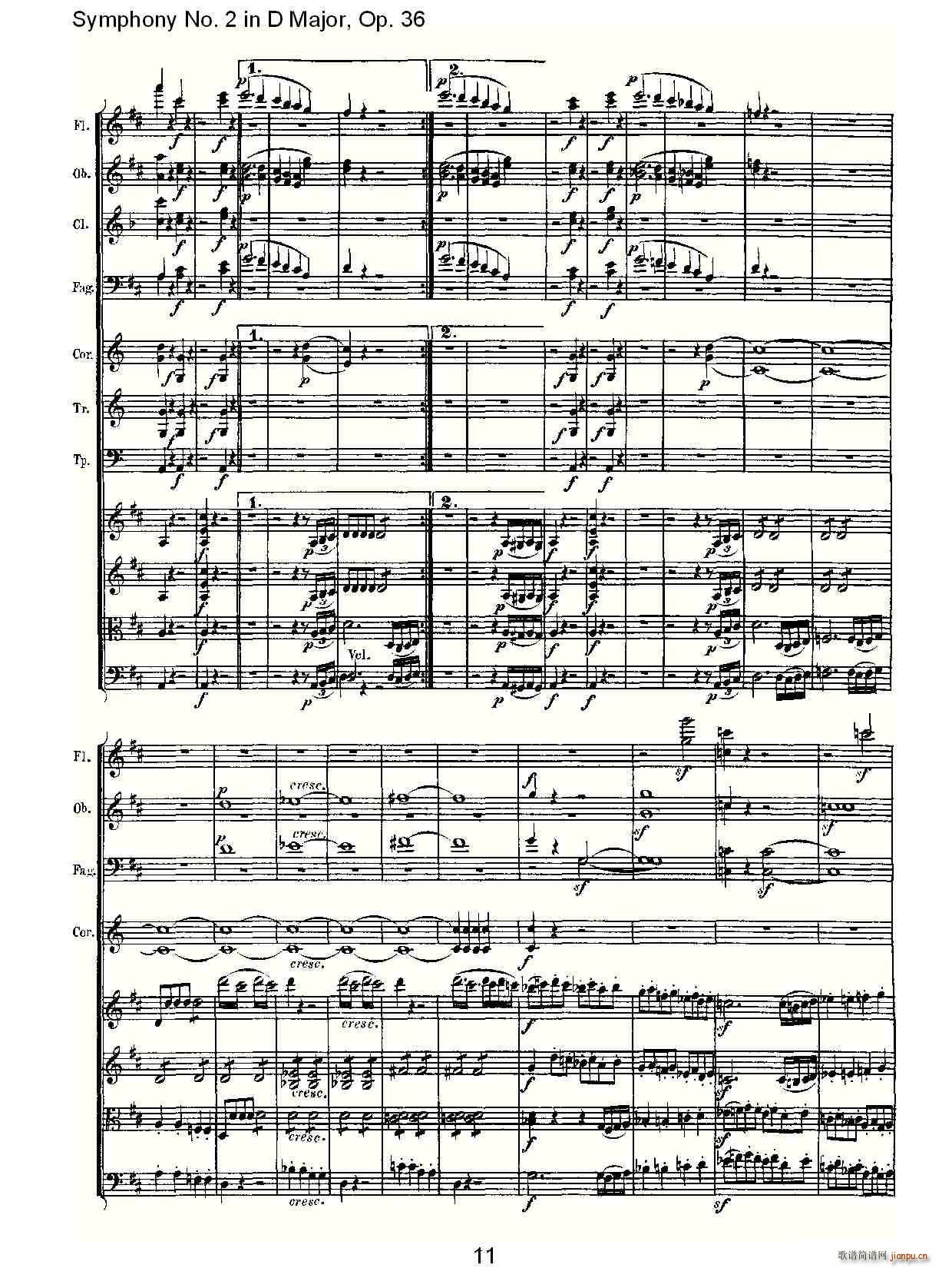 Symphony No. 2 in D Major, Op. 36(ʮּ)11