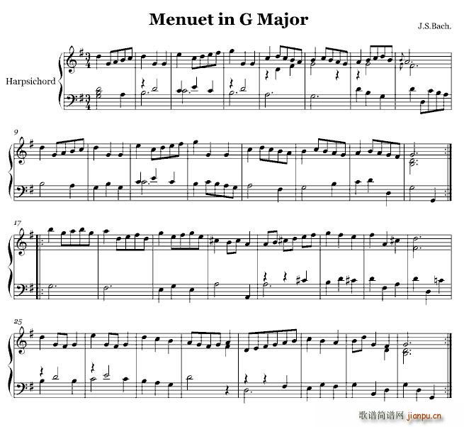 Menuet in G Major(ʮּ)1