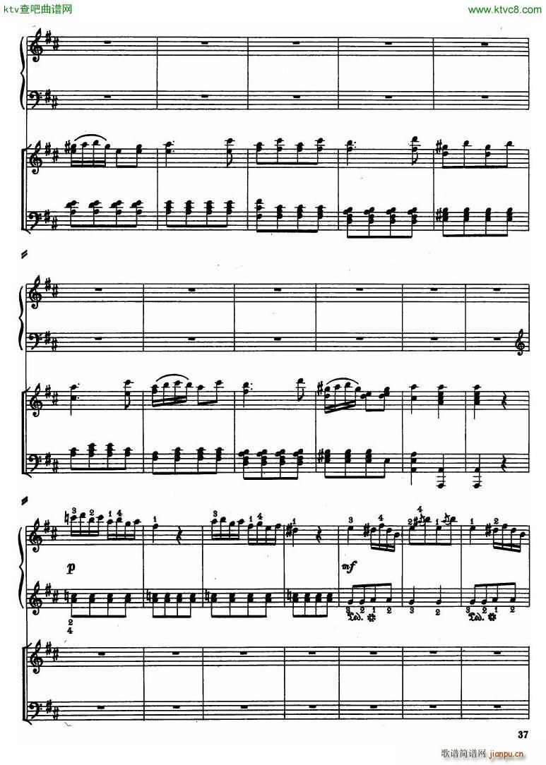 Haydn Piano Concerto in D Major 2pf()35