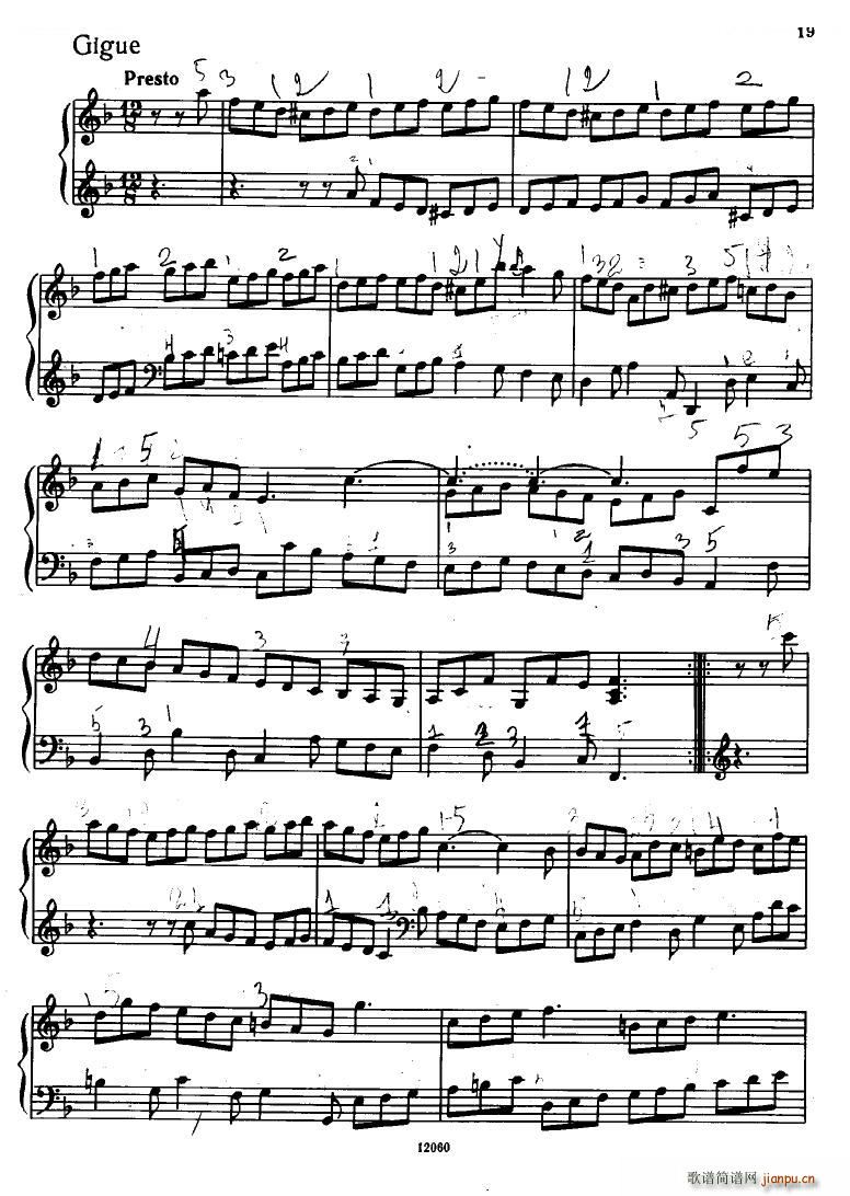 H ndel 1 Suiten for Piano Book 1 һ()17