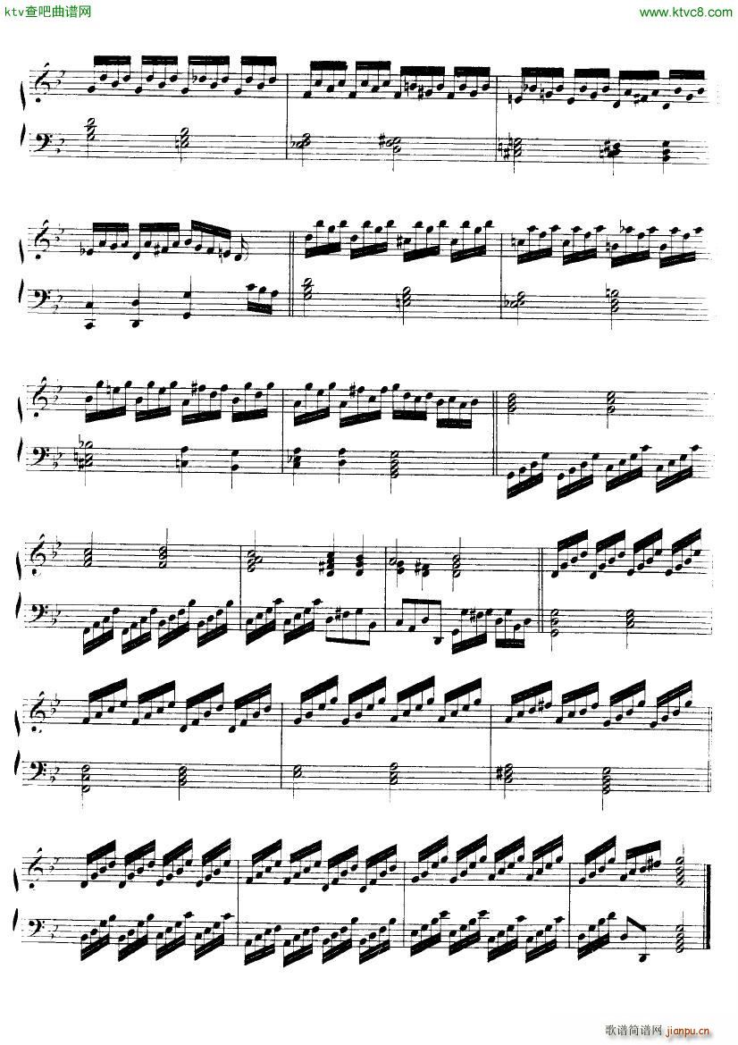 Handel Suite in G minor G250 255()9