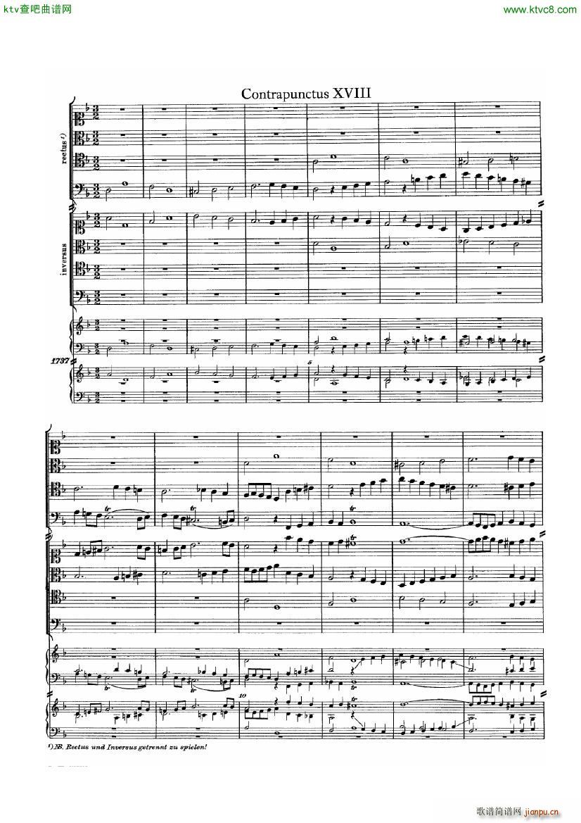 Bach JS BWV 1080 Kunst der Fuge part 3()10