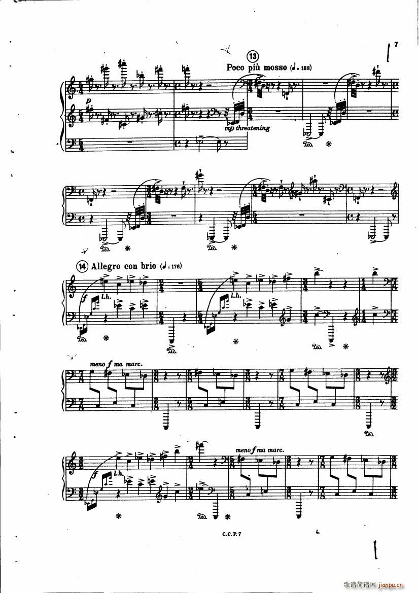 copland piano variations()6