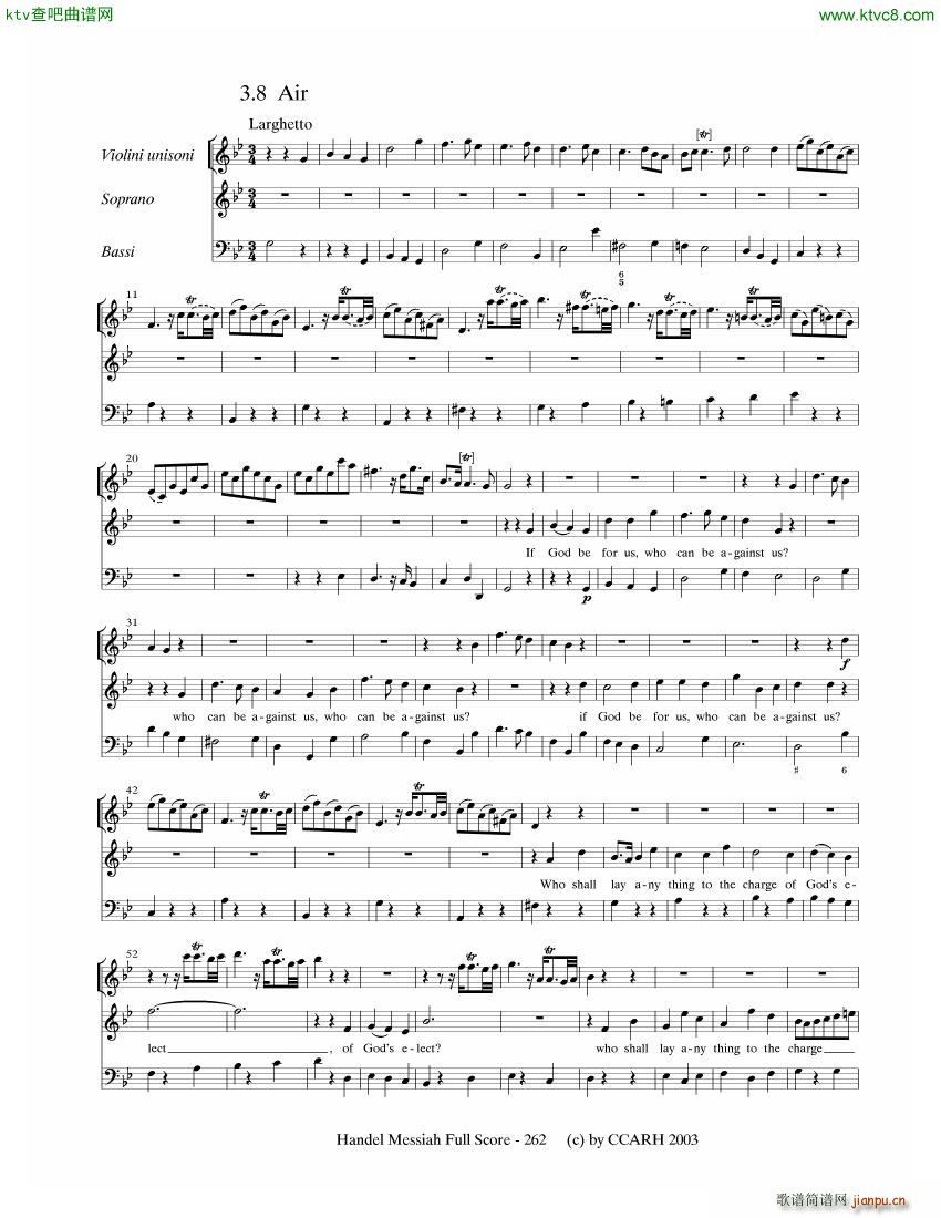 G F Handel Messiah Open Score ()21