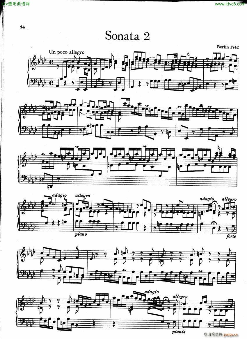 Bach CPE 6 Wurttemberg Sonatas()11