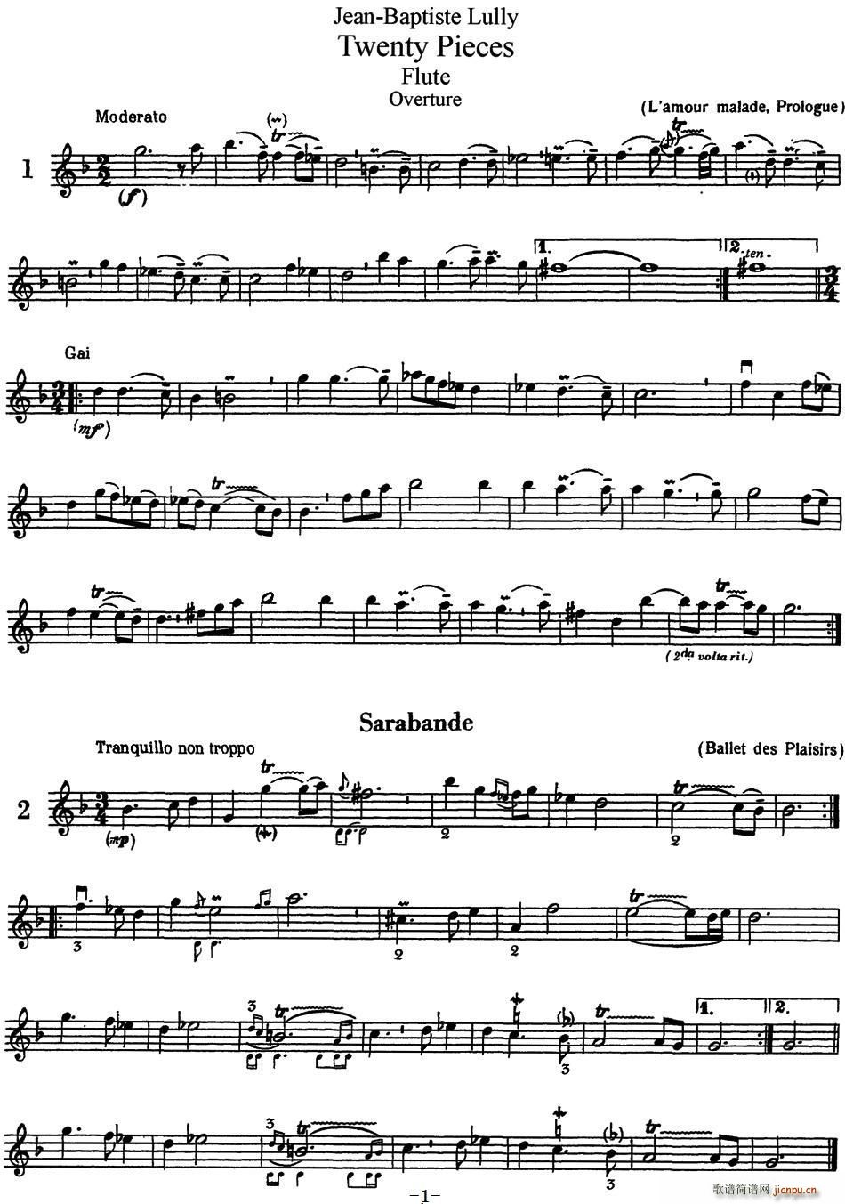 长笛曲谱网_无羁长笛曲谱(2)