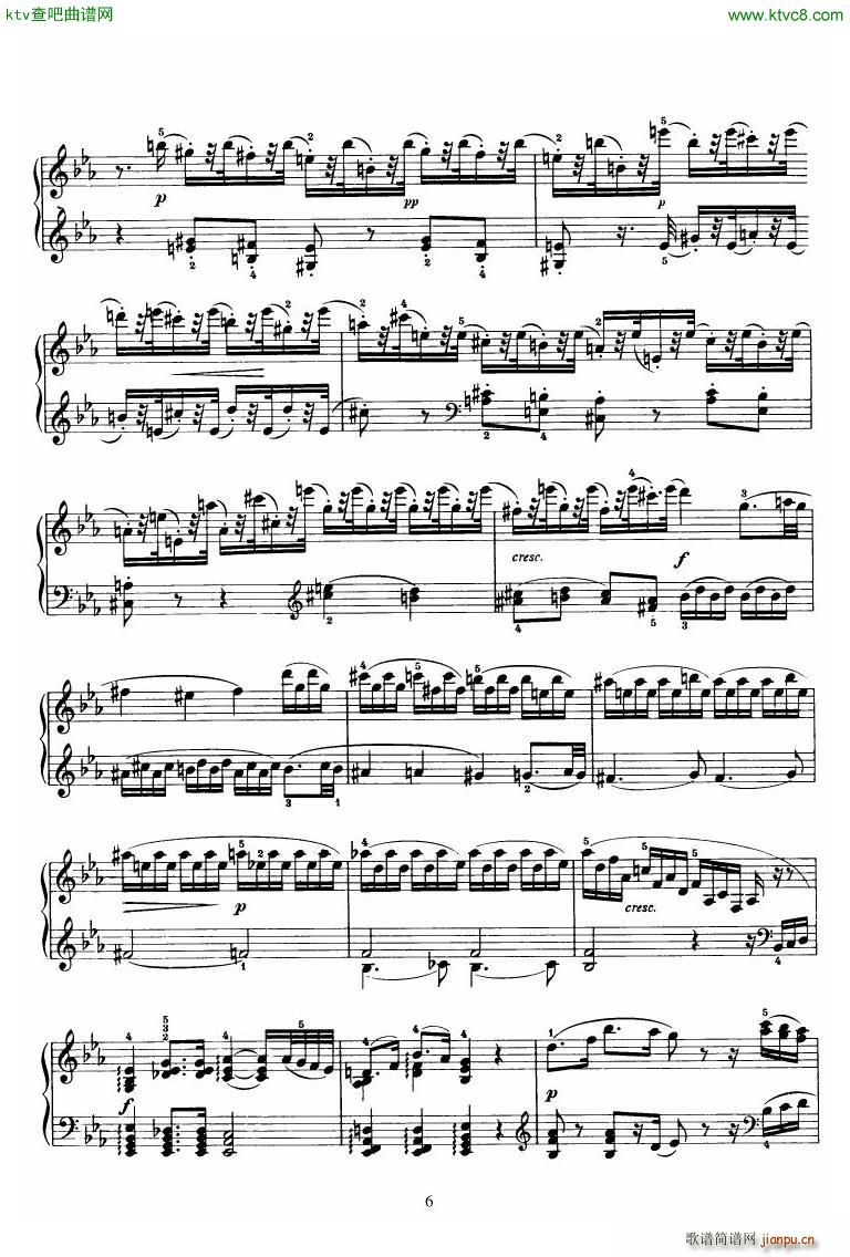 Piano Sonata No 52 in Eb()6