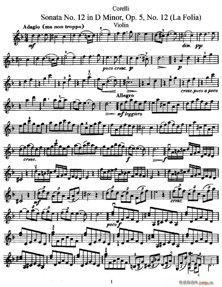 Sonata No.12 in D Minor(ʮּ)1