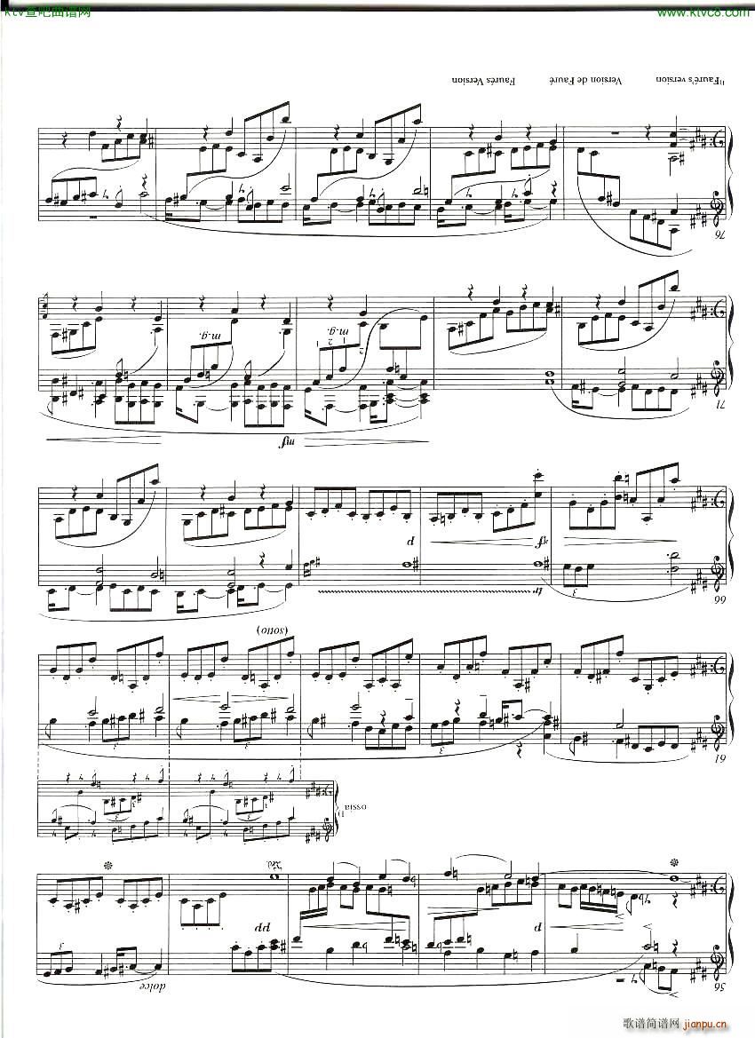 Faure 050 Pavane arr piano solo H Hiscocks()3