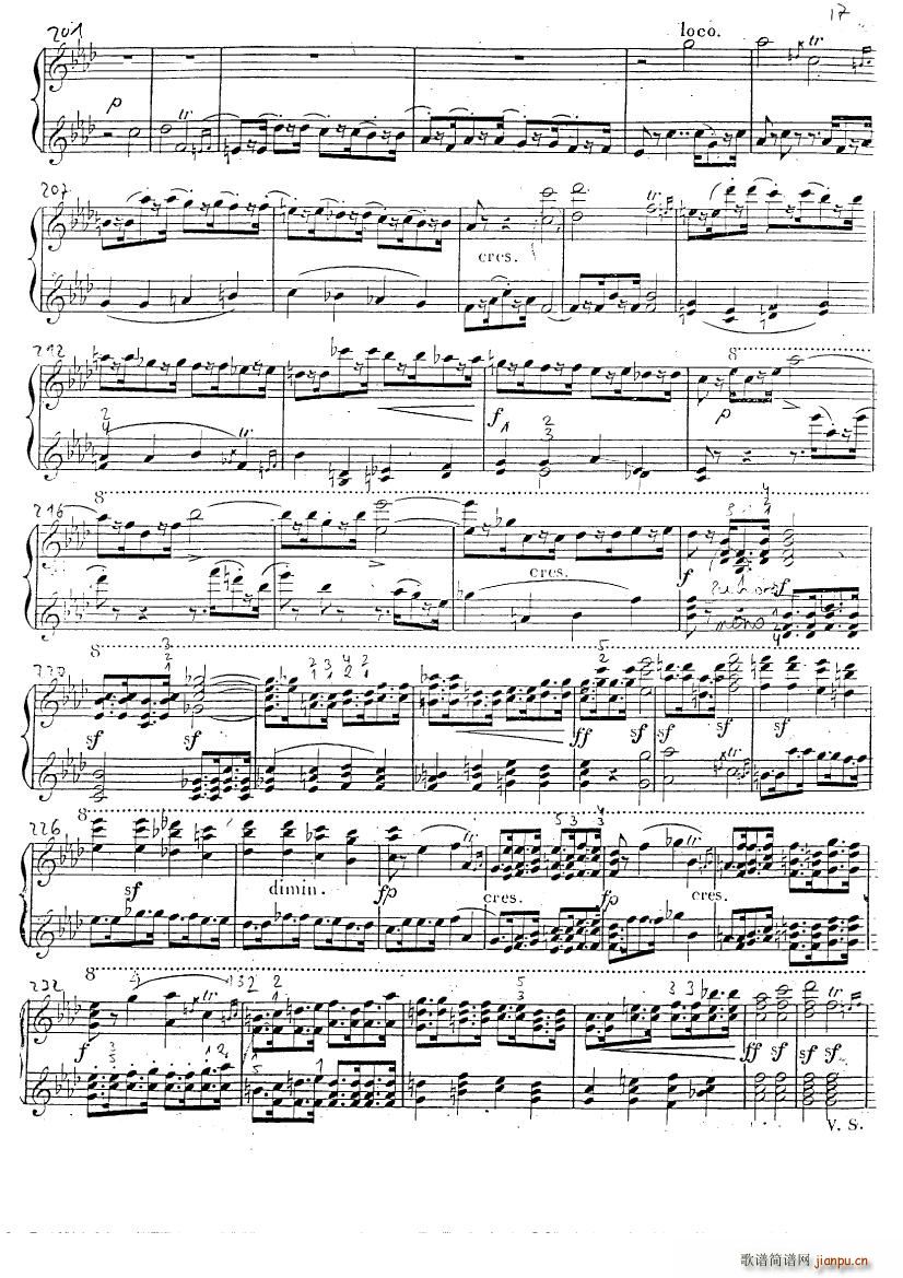 Czerny op 226 Fantasie f Moll 4H()16